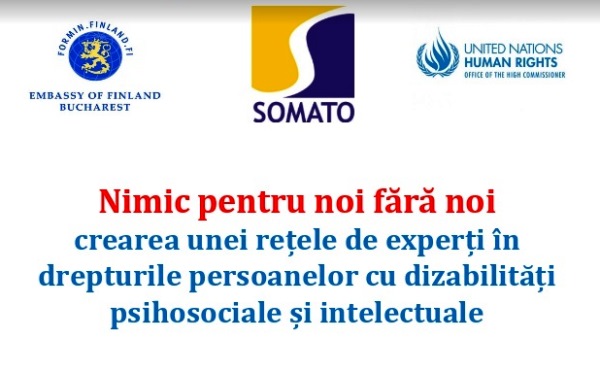 "SOMATO" Association will create a network of experts in the rights of persons with psychosocial disabilities